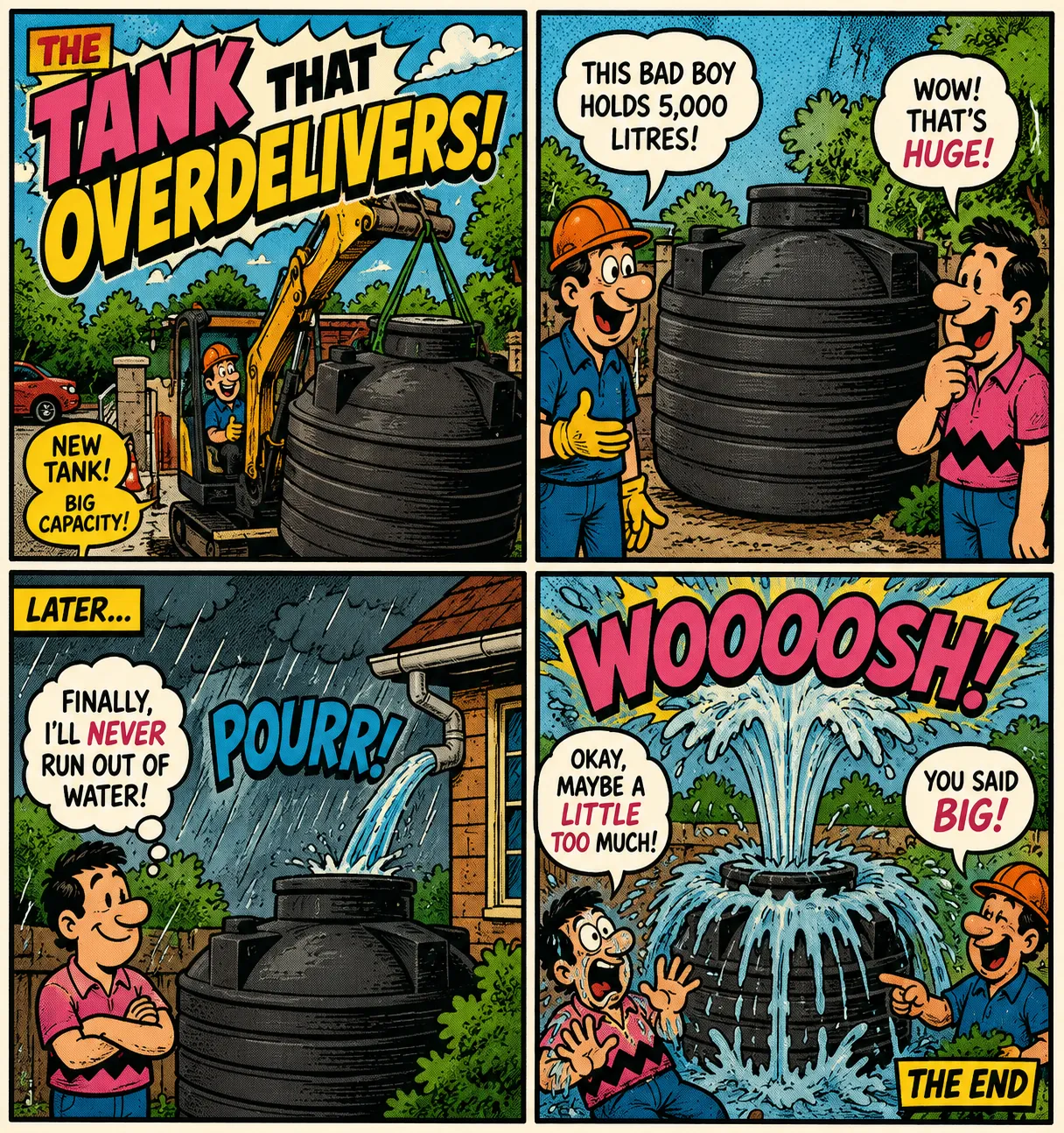 5000 liter: nagy tartály, nagy élmények